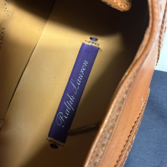 Ralph Lauren Purple Label Sully Lace Up Oxfords Loafers Dress Shoes: 39Bmade. - Picture 6 of 16